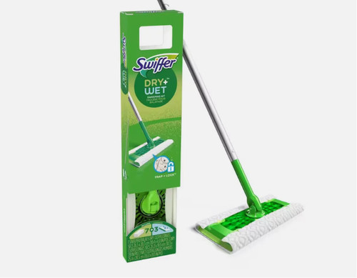 Dry wet floor sweeper - wet,