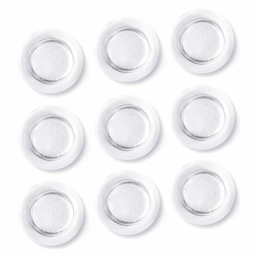 Pack clear neodymium magnets - 9,
