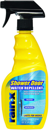 Shower door water repellent - shower,